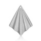 DQ Metal charm irregular rhombus 35x27mm Antique silver